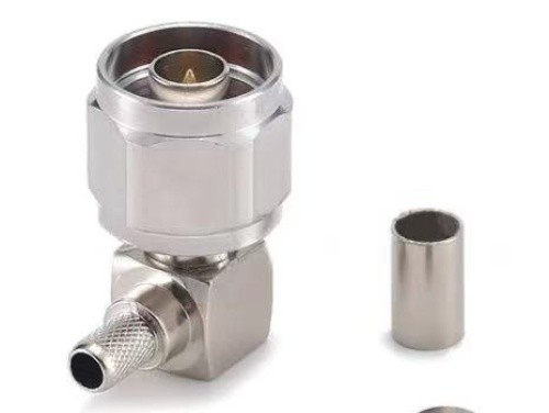 N male right angle coaxial connector for LMR240