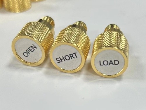 SMA female RF coaxial calibration connectors open short and load, 18GHz