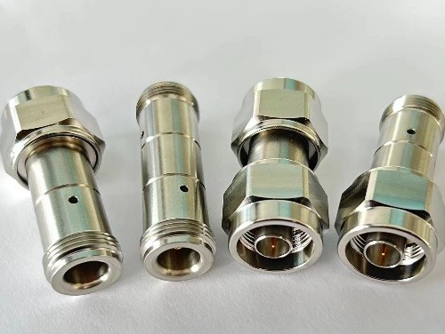 75Ohm N type male to N type female DC block