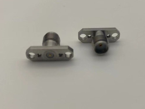 27GHz SMA Female 2-Hole Flange Mount PCB Soldering Microwave RF Coaxial Connecor SMA-KFD