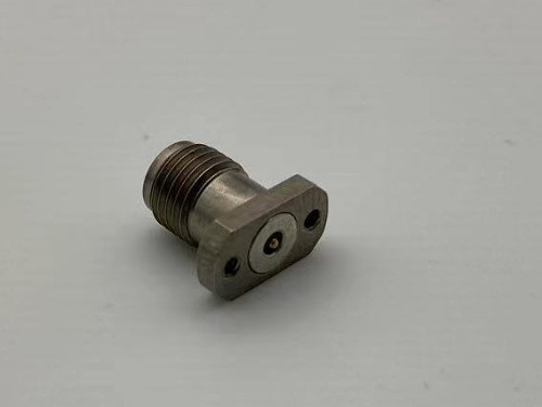 40GHz 2.92mm Female 2-Hole Flange Mount PCB Soldering Microwave Connector 2.92-KFD