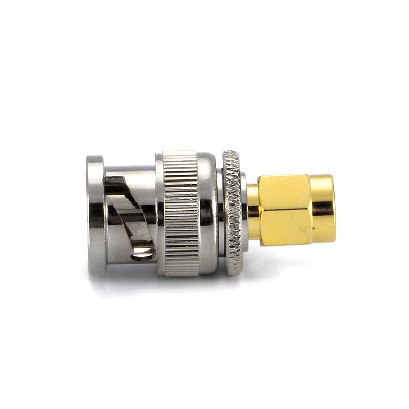 BNC male to SMA male RF coaxial adapter