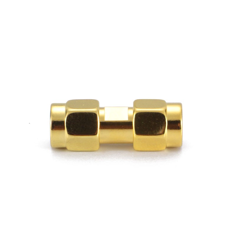 SMA male to SMA male RF coaxial adapter