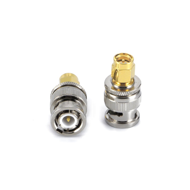 BNC male to SMA male RF coaxial adapter