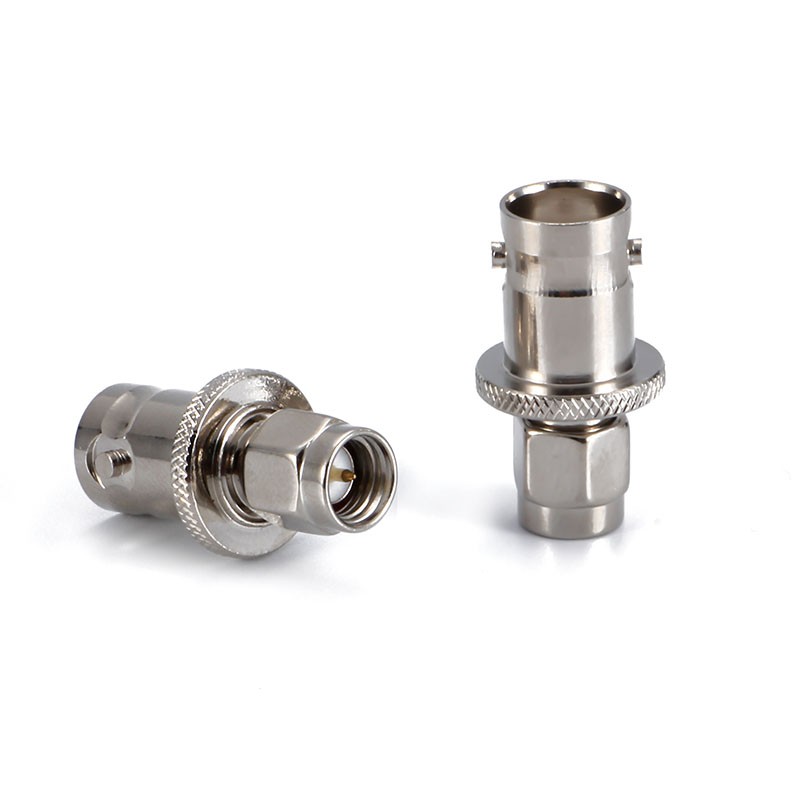 BNC female to SMA male RF coaxial adapter