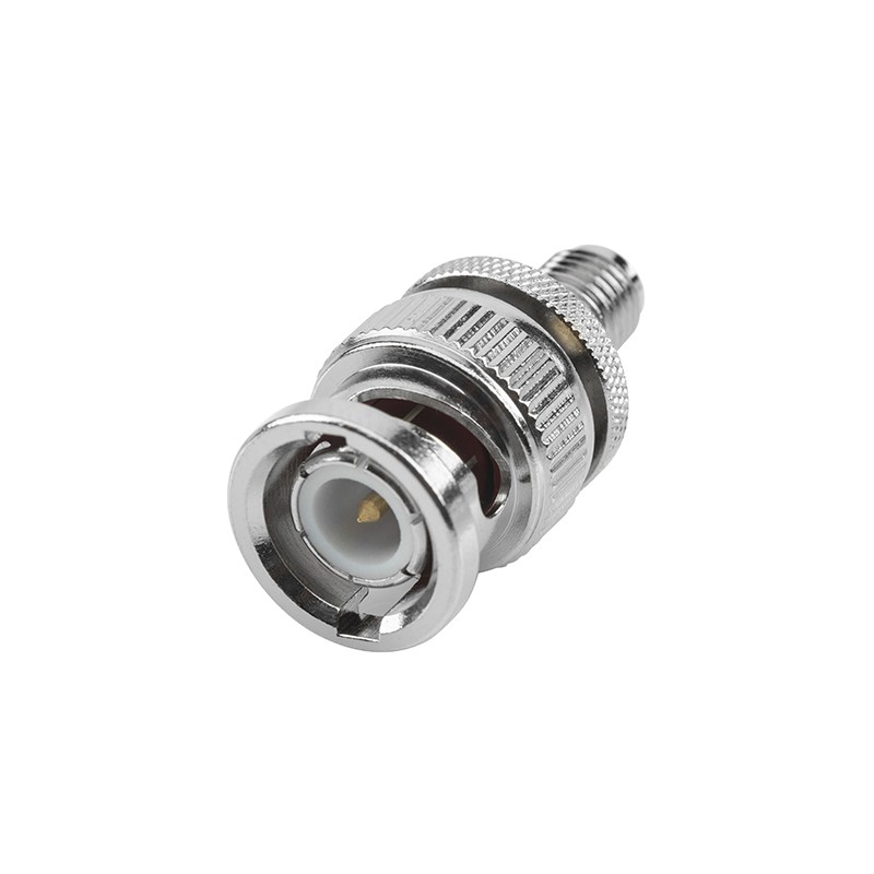 BNC male to SMA female RF coaxial adapter