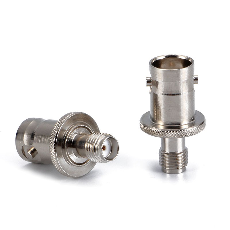 BNC female to SMA female RF coaxial adapter