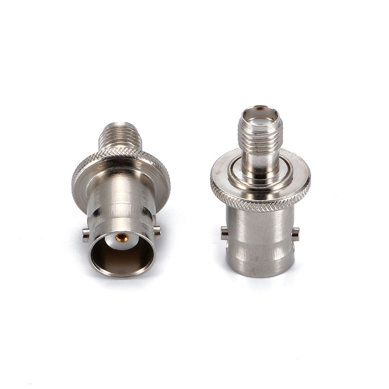BNC female to SMA female RF coaxial adapter