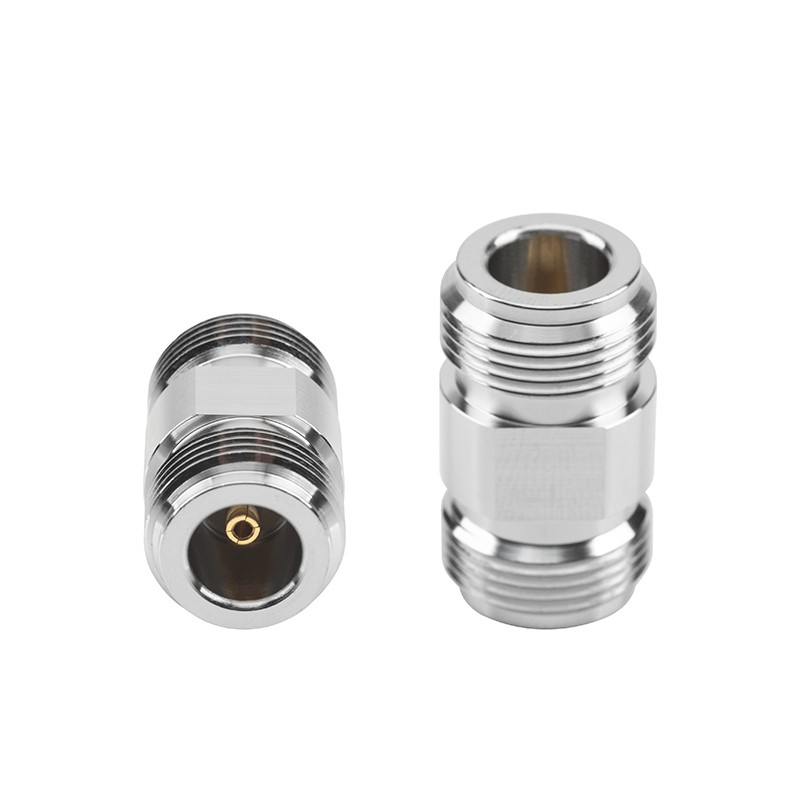 N female to N female RF coaxial adapter