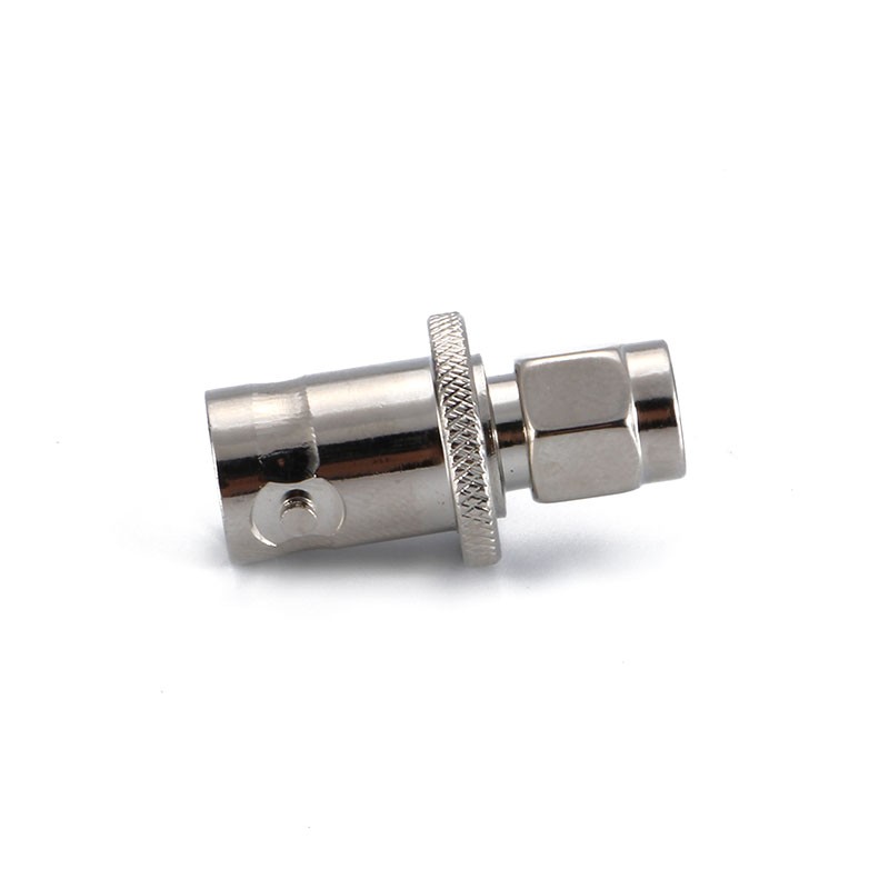 BNC female to SMA male RF coaxial adapter