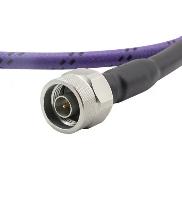Armored test cable assemby N male to N male coaxial cable assembly, 18GHz low VSWR