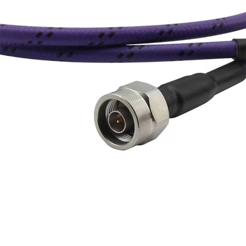 Armored test cable assemby N male to N male coaxial cable assembly, 18GHz low VSWR