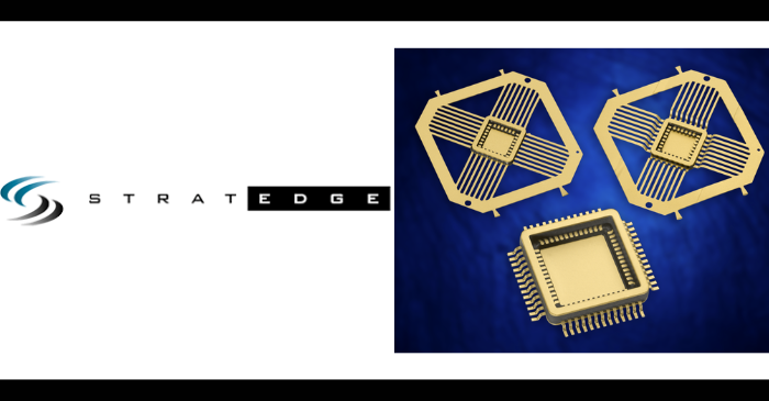 StratEdge Introduces Line of Molded Ceramic Packages for High-Frequency Chips that Operate up to 18 GHz