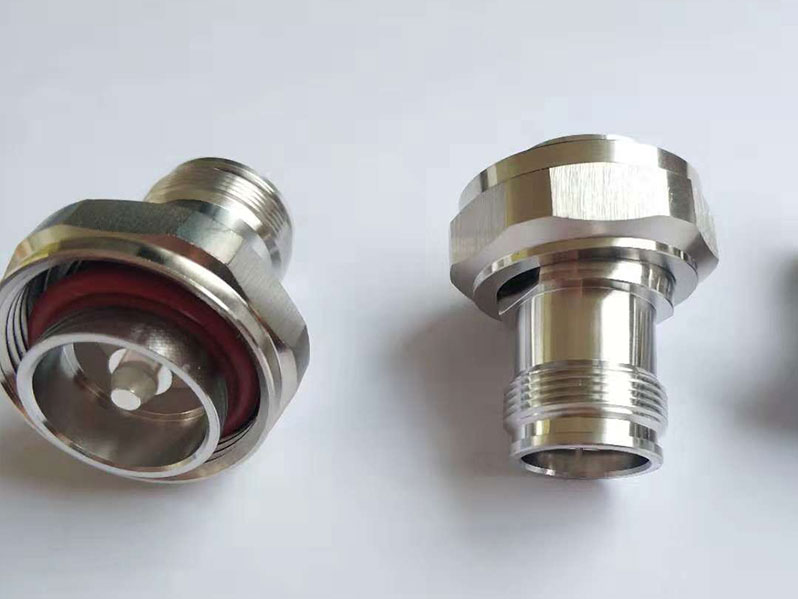 DIN 716 Male to 4.310 Female Low PIM RF Coaxial Connector