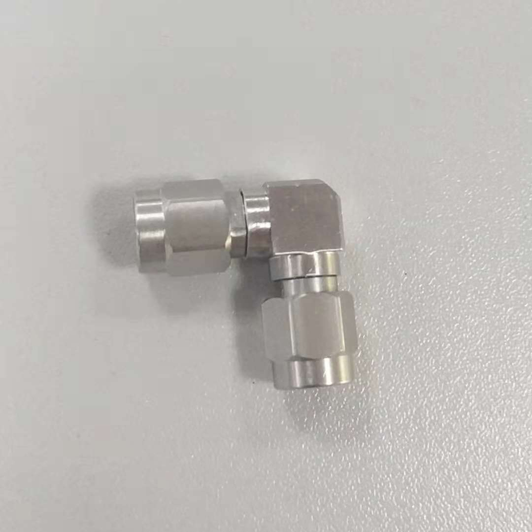 2.92mm Male to Male Right Angle RF Coaxial Connector