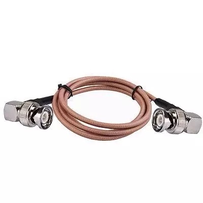 BNC Right Angle Male Rg142 Jumper Cable for Antenna