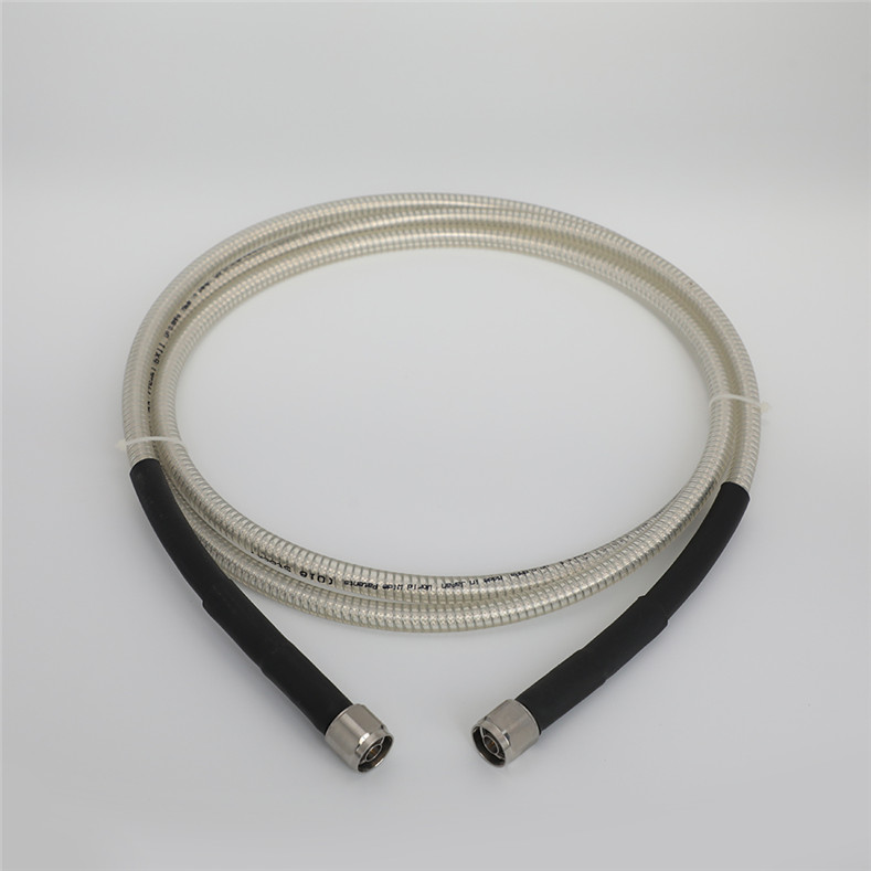 N Male to Male Armoured Cable Assembly to 18GHz