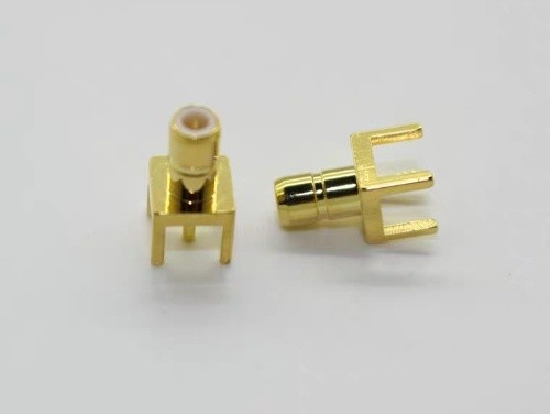 SMB Male 5 Pin PCB Mount RF Coaxial Connector