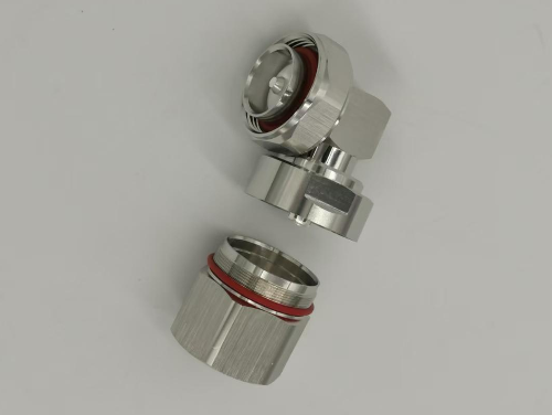 DIN7/16 male right angle for 7/8" feeder cable Connector