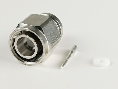 Low PIM 2.2-5 Male RF coaxial connector for RG141 cable