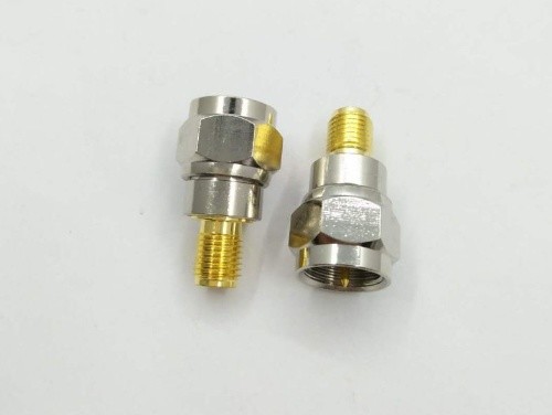 SMA Female to F Male RF Coaxial Adapter