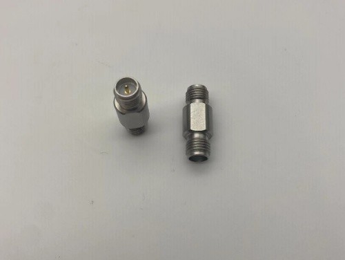 RPSMA female to SMA female RF adapter, stainless steel materail, DC~18GHz