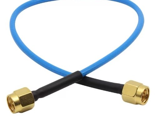 SMA male to SMA male jumper cable assembly with superflex cable SS086/SS405