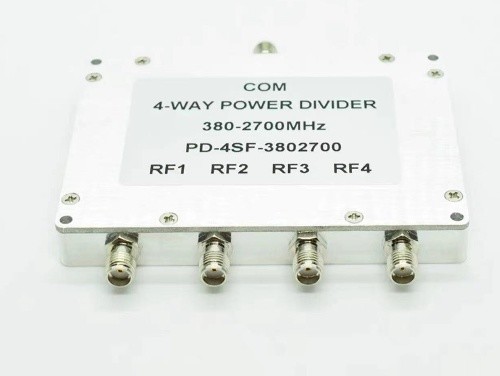 SMA female 1-4 power divider power splitter 380-2700MHz