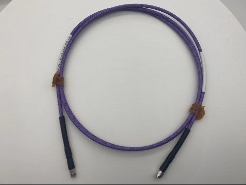 High-precision 67GHz 1.85mm male to 1.85mm female RF coaxial cable assembly