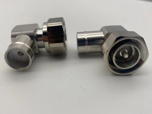 4.3-10 male right angle connectors solder type for superflex 1/2" cable