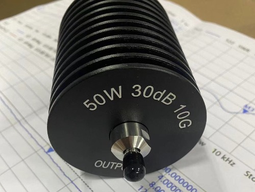 50Watt SMA male and female RF coaxial fixed attenuator DC~18GHz 1-40dB